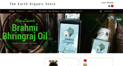 Desktop Screenshot of earth-organic.com